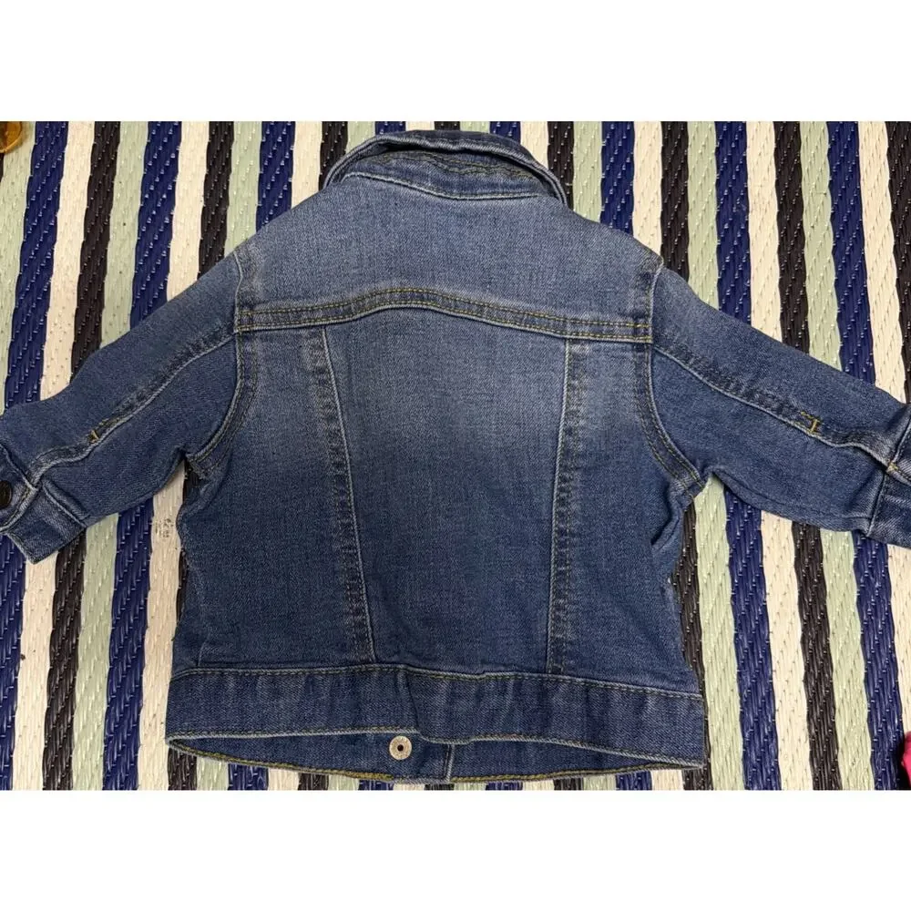 Old Navy Jean Jacket Classic Denim Sz: 3-6 Months UNISEX BABY